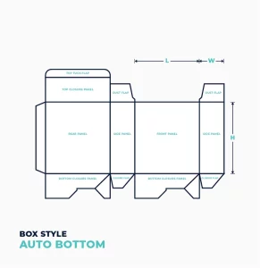 Tuck in Auto Bottom lock