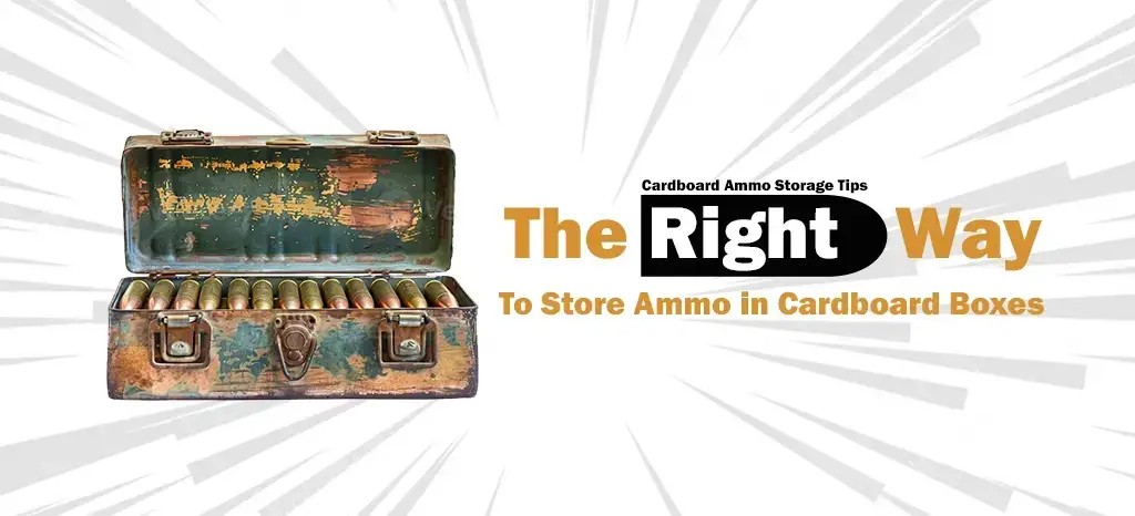 Right Way to Store Ammo in Cardboard Boxes